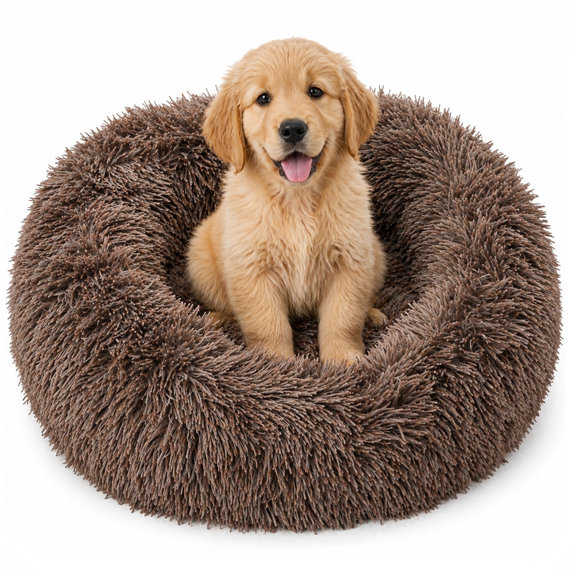 Pet Life ® 'Nestler' High-Grade Plush and Soft Rounded Pet Bed