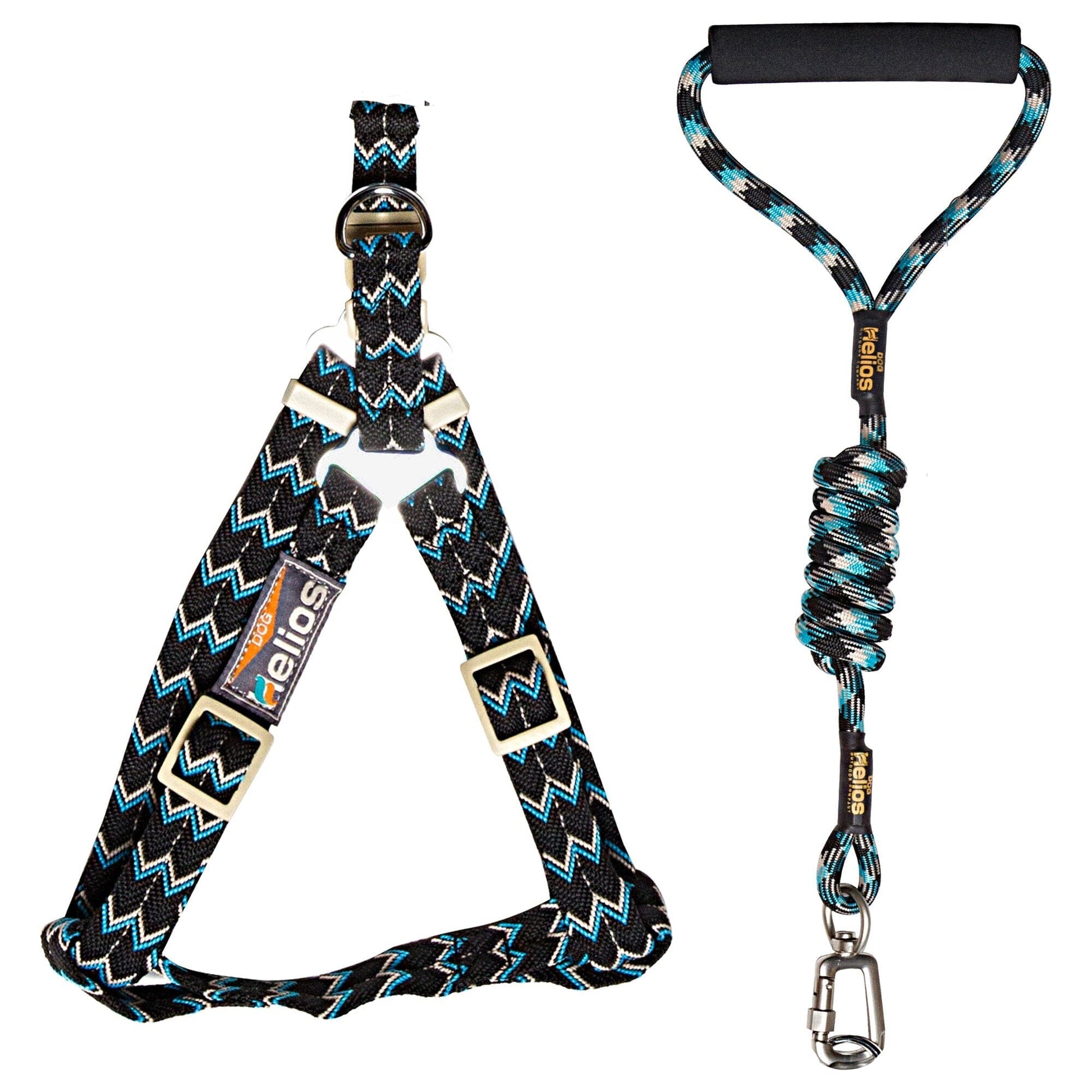 Dog Helios Surfside Designer Leash and Harness