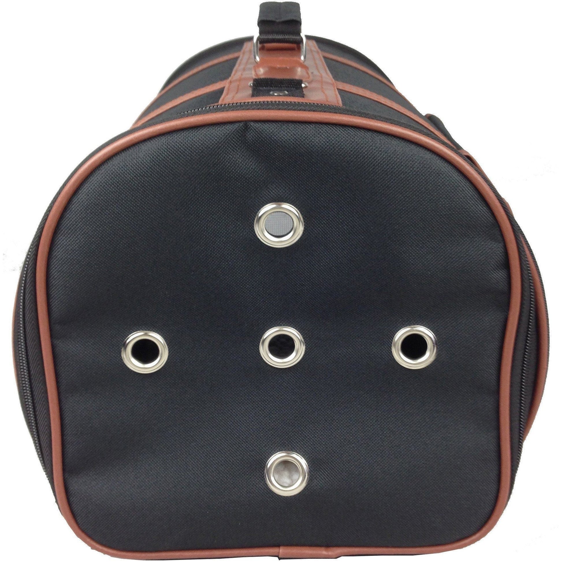 Pet Life ® 'Bark Avenue' Cylindrical Airline Approved Fashion Designer Posh Pet Dog Carrier