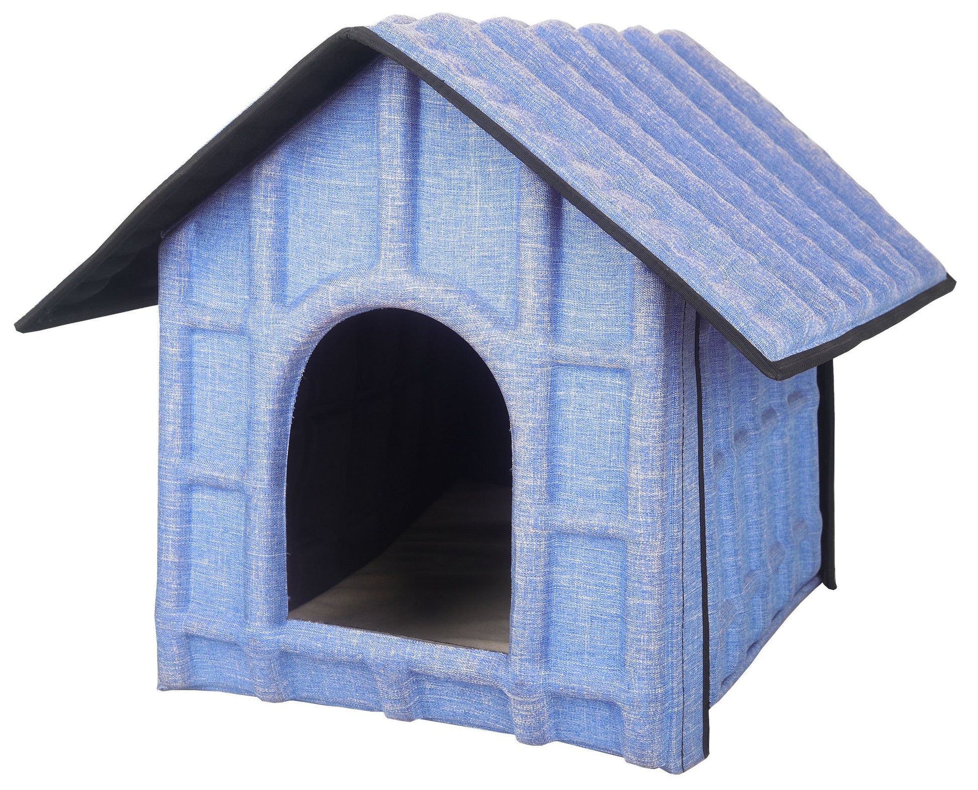 Pet Life ® 'Collapsi-Pad' Folding Lightweight Travel Pet House with inner Mat