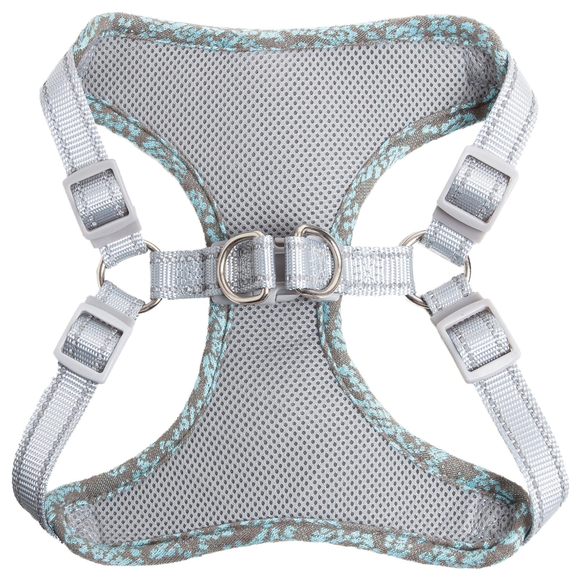 Pet Life ®  'Fidomite' Mesh Reversed and Adjustable Fashion Dog Harness W/ Designer Neck Tie
