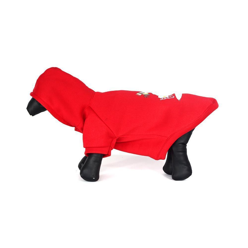Pet Life ® LED Lighting Holiday Snowman Hooded dog Costume Sweater w/ Included Batteries