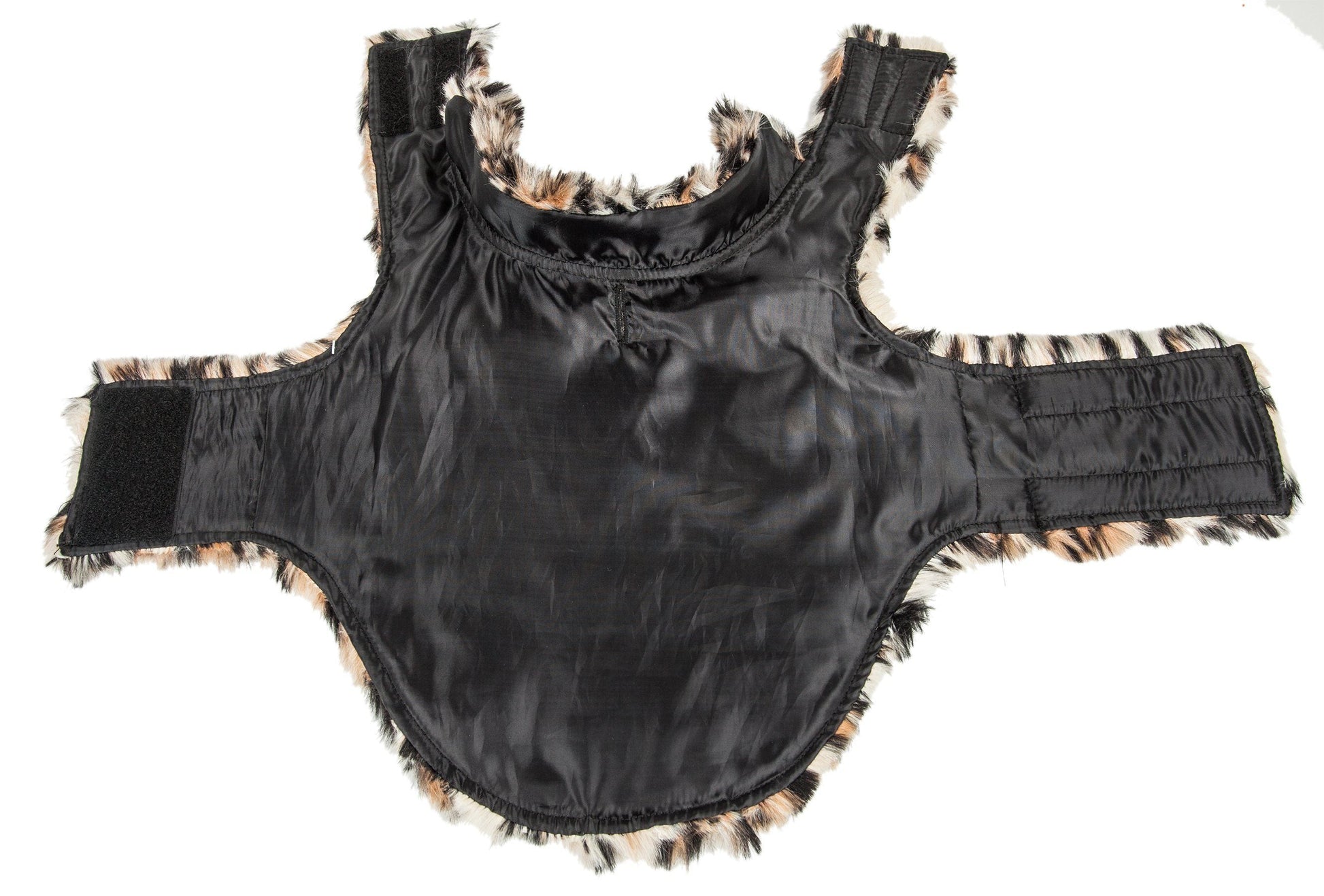Pet Life ®  Luxe 'Poocheetah' Cheetah-Spotted Designer Mink Fur Dog Coat