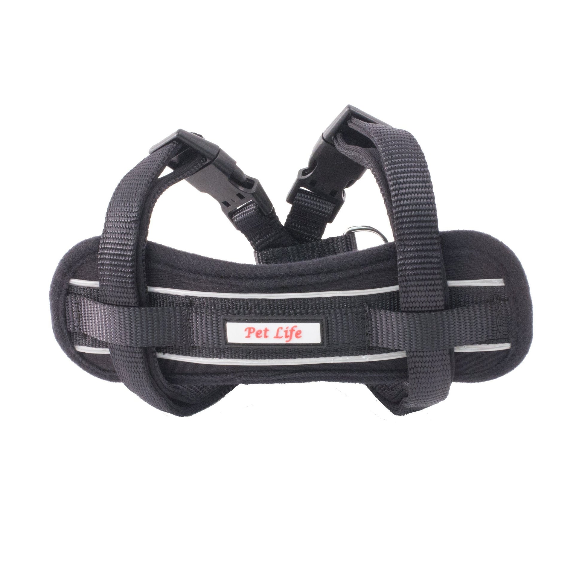 Pet Life ® 'Mountaineer' Chest Compressive Adjustable and Reflective Easy Pull Pet Dog Harness