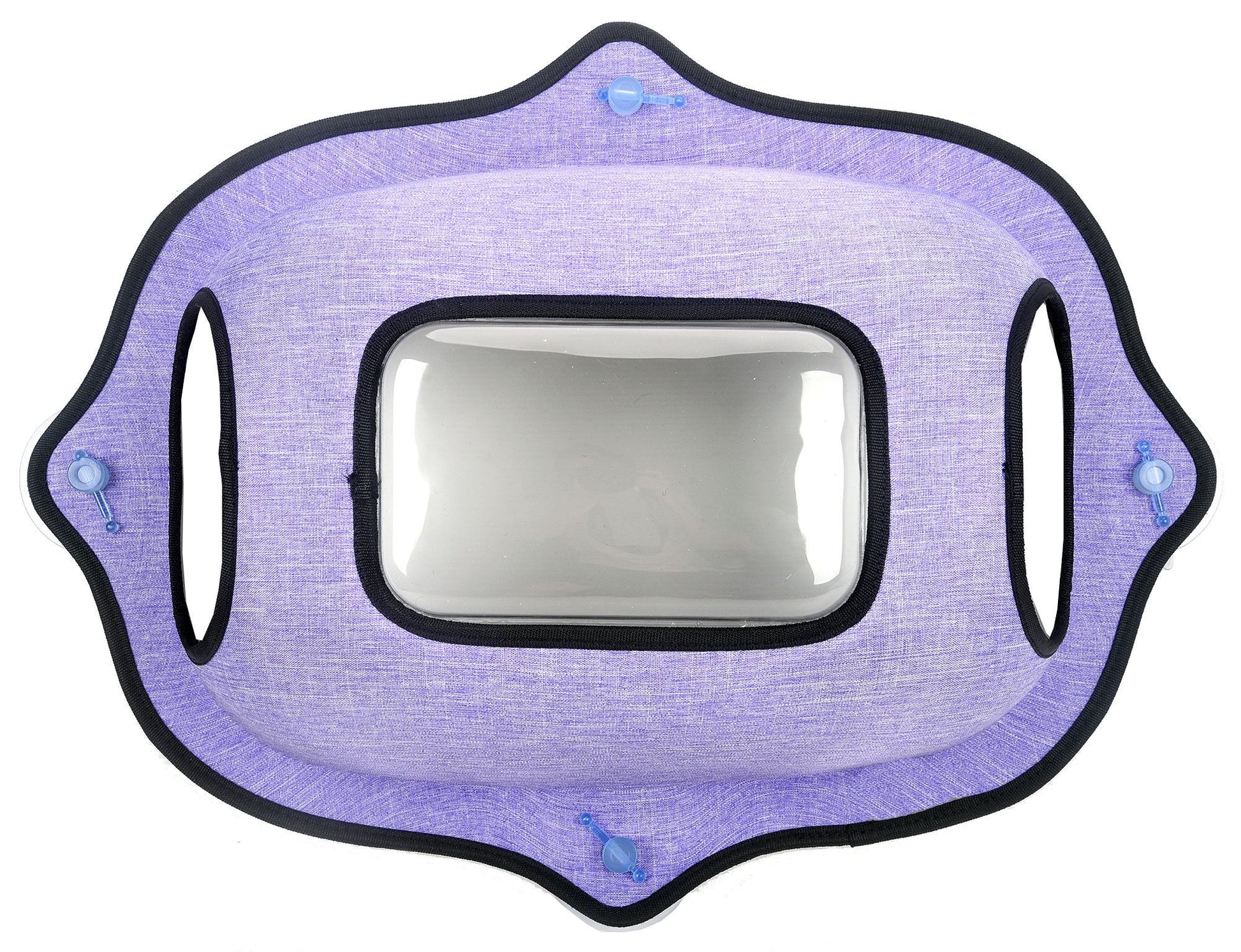 Pet Life ® 'Purr-view' See-through Suction Cup Kitty Cat Lounger and Bed