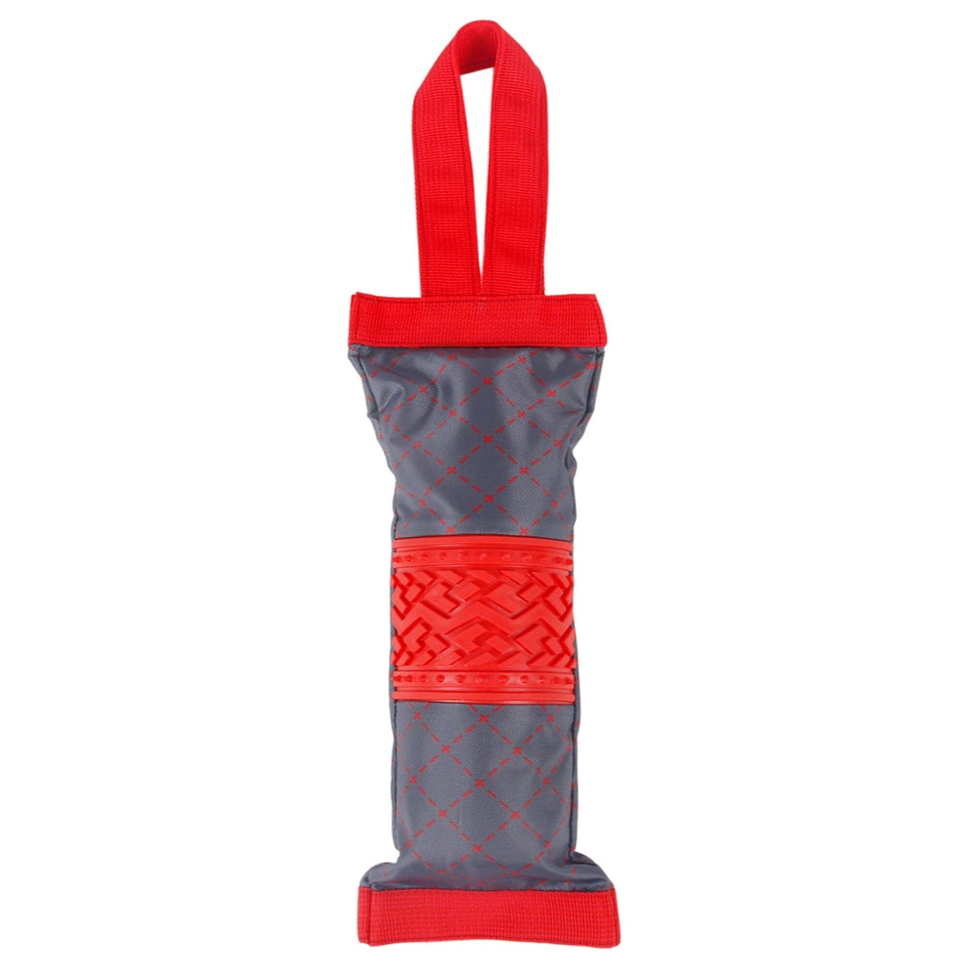 Pet Life ® 'Quash' Water Bottle Inserting Nylon and Rubber Crackling Dog Toy
