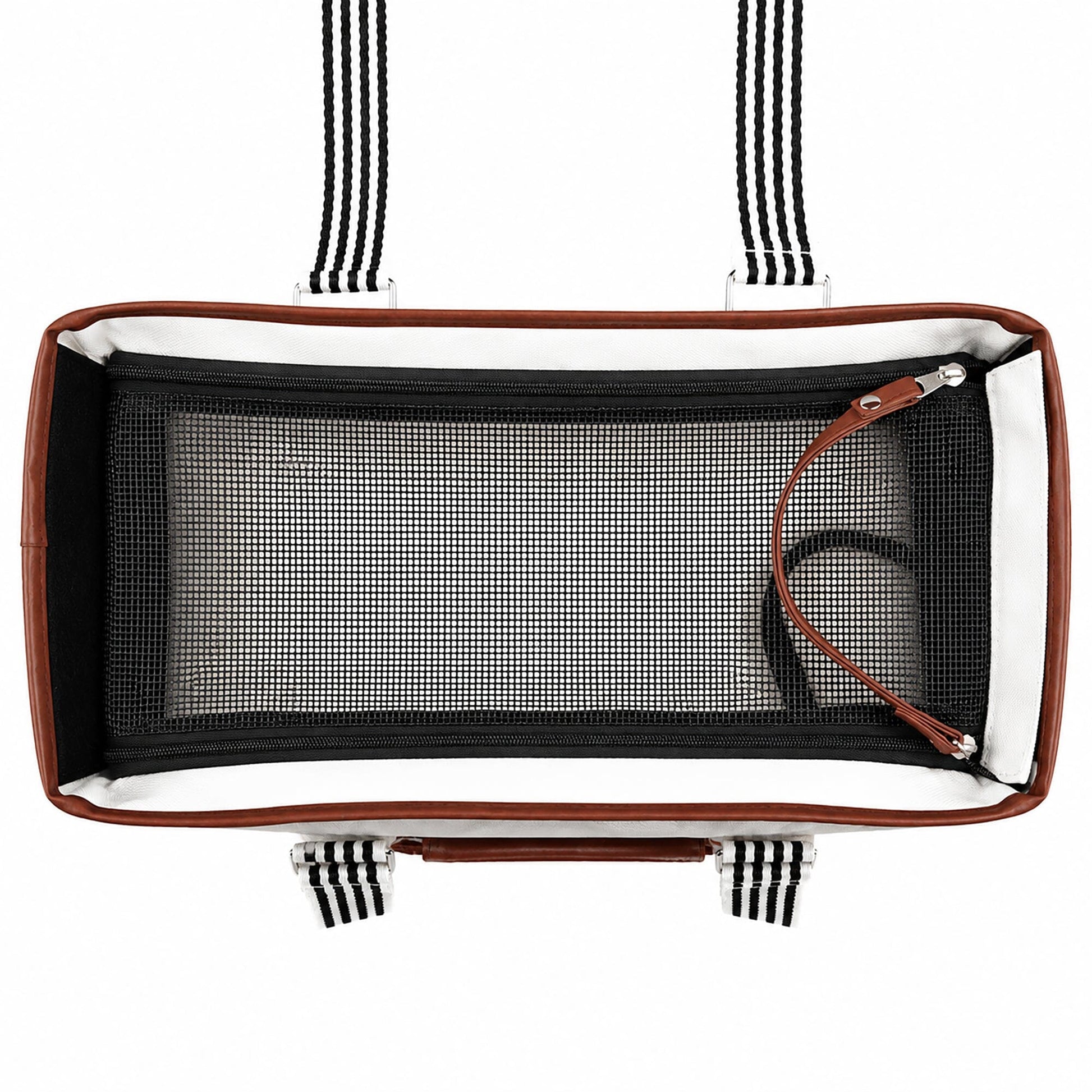 Pet Life ® 'Yacht Polo' Designer Travel Fashion Pet Dog Carrier w/ Pouch