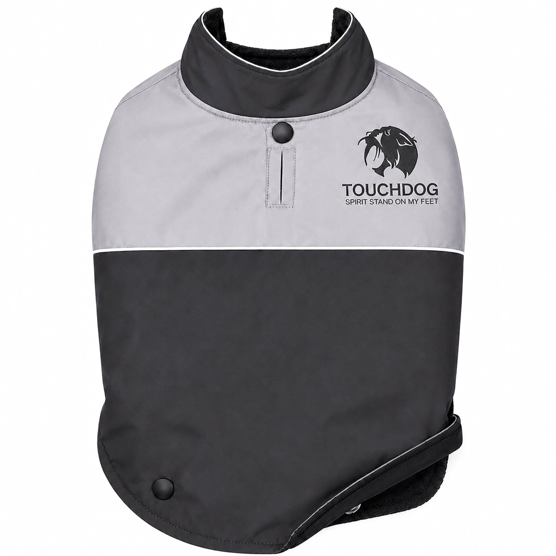 Touchdog ® Lightening-Shield 2-in-1 Dual-Removable-Layered Waterproof Dog Jacket