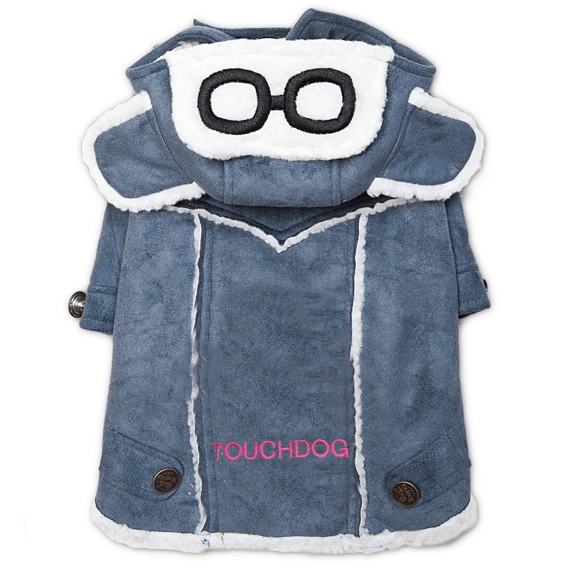 Touchdog 'Tuskegee' Aero-Vintage Designer Fashion Winter Dog Coat